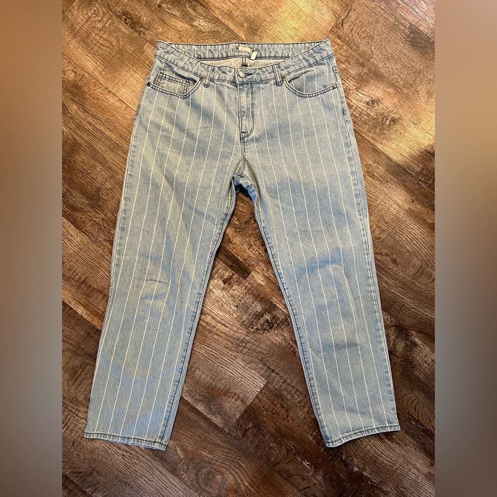 Roxy Striped Relaxed Fit Jeans